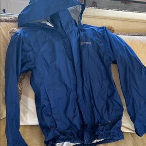 Marmo Navy Raincoat